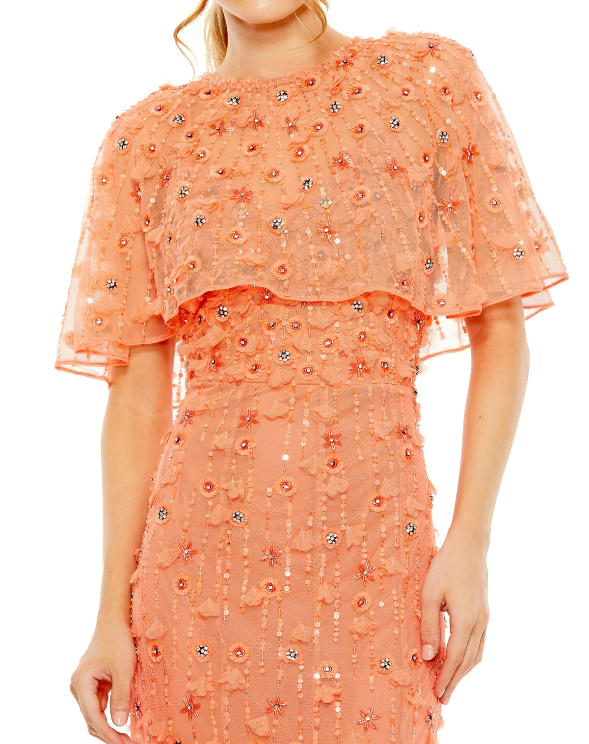 Mac Duggal 93653-Coral-CL
