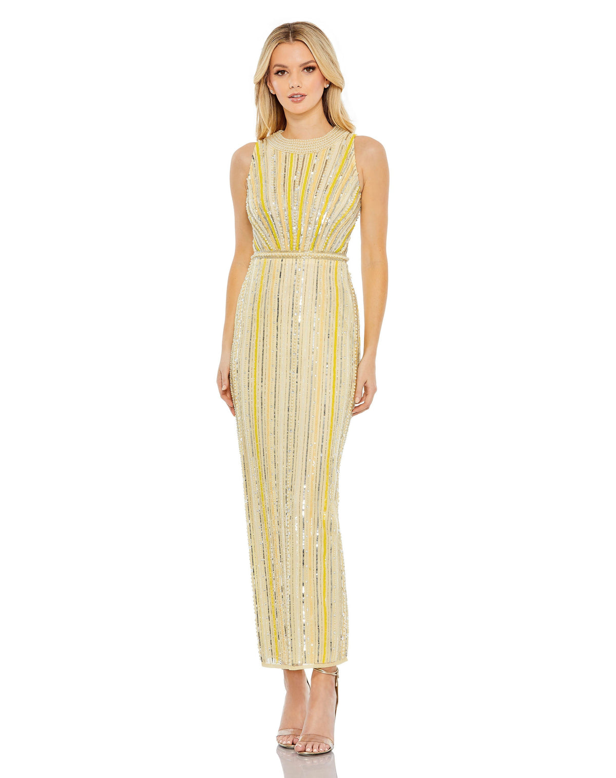 Mac Duggal 93752-Porcelain-AB