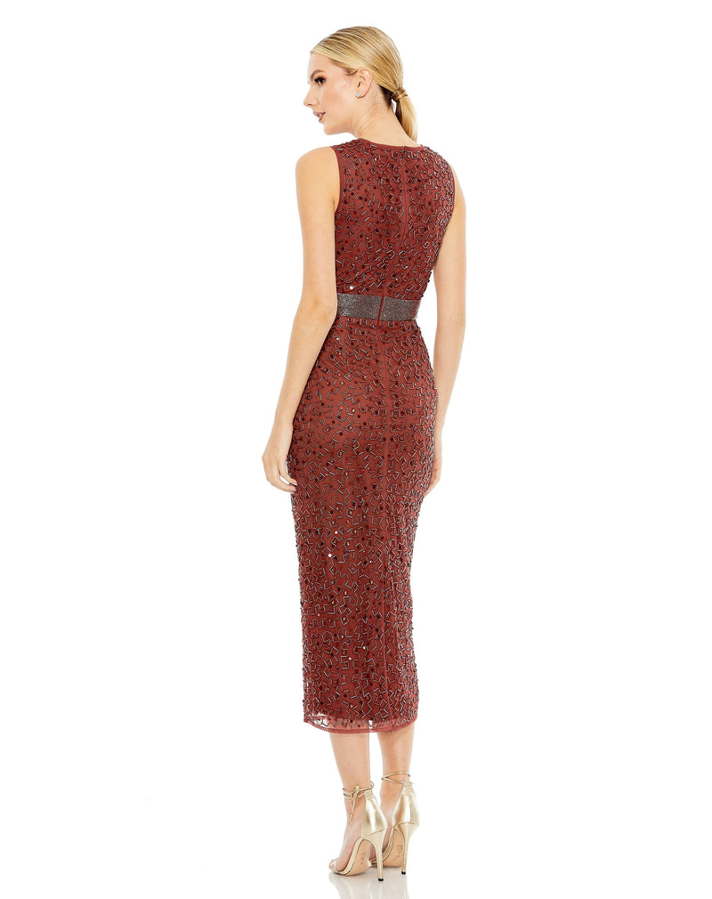 Mac Duggal 93758-Brick-BK