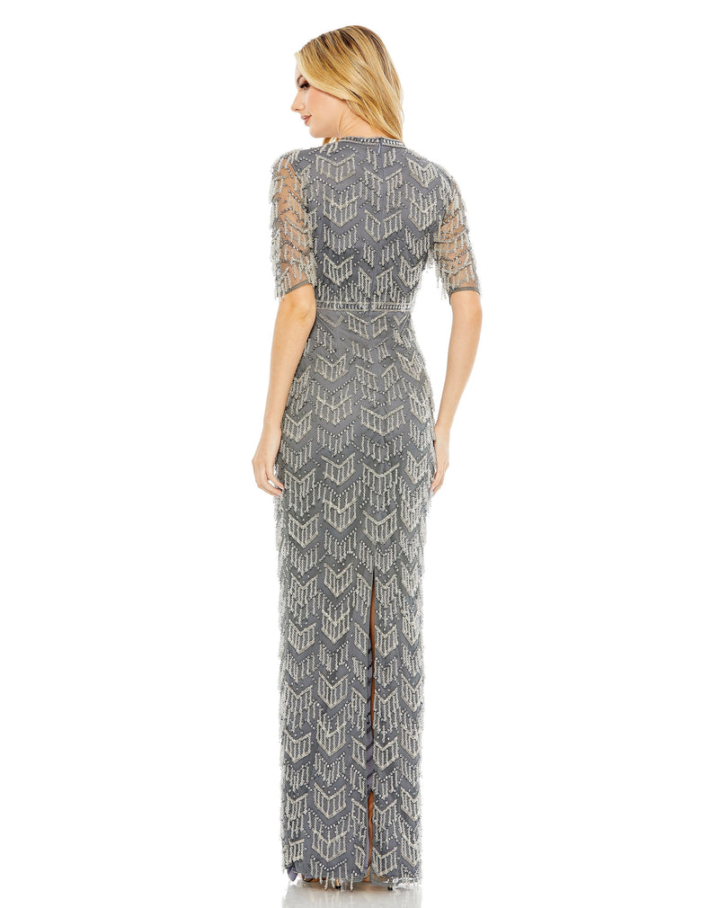 Mac Duggal 93804-Charcoal-BK