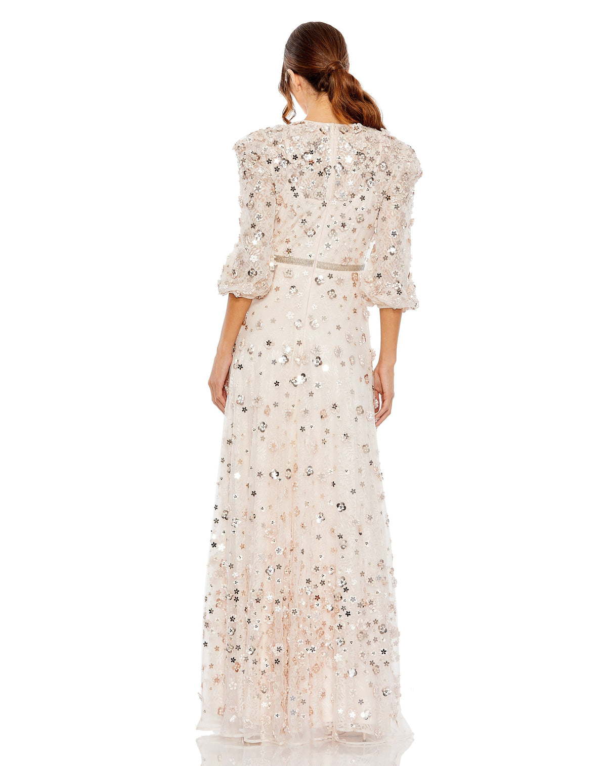 Mac Duggal 93805-Blush-BK
