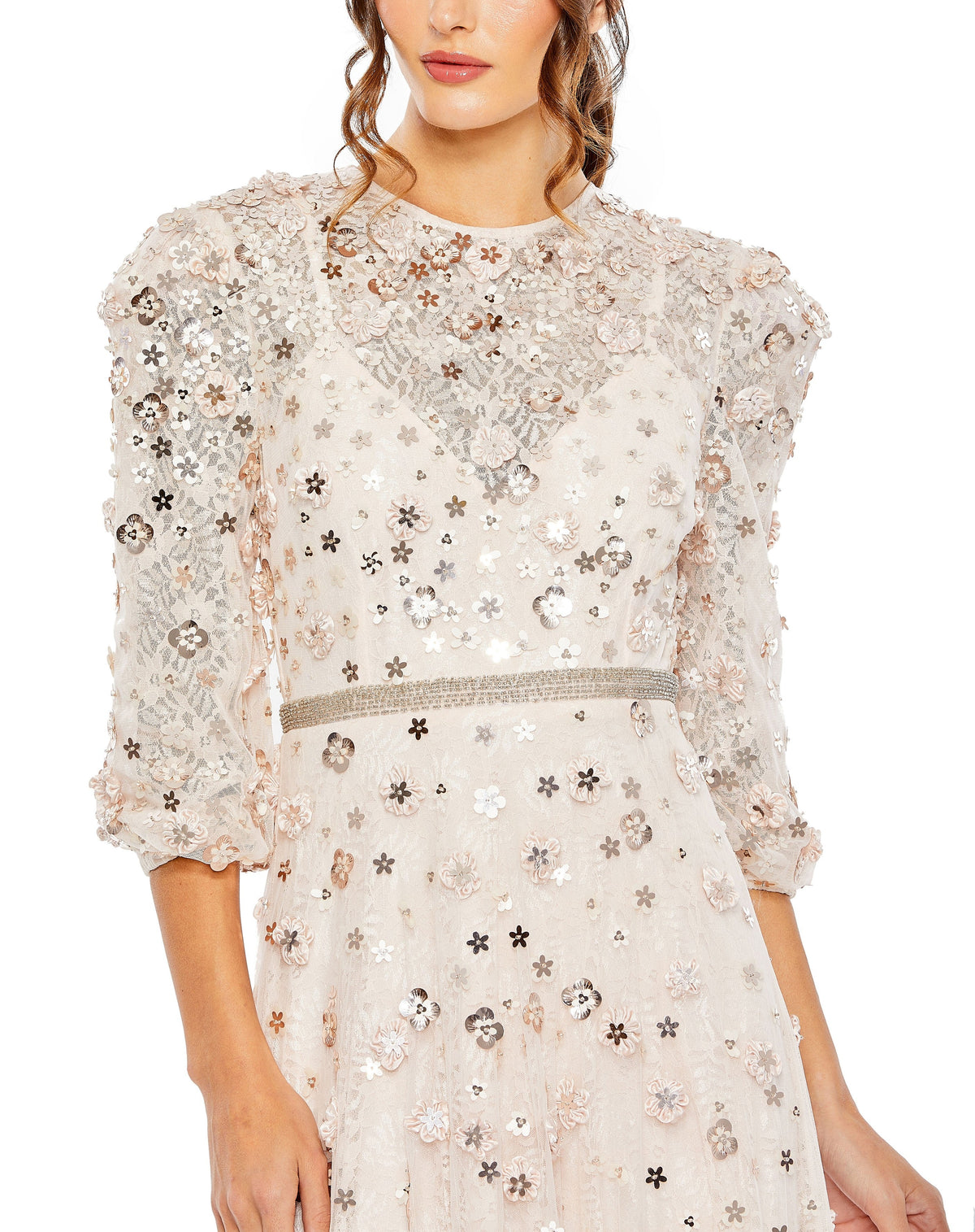 Mac Duggal 93805-Blush-CL
