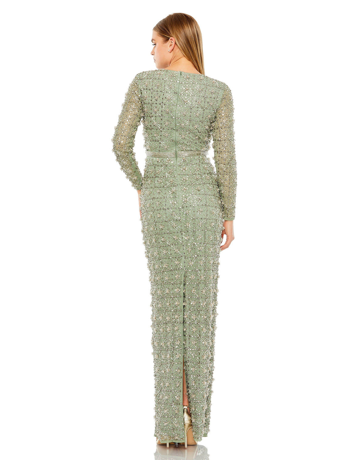 Mac Duggal 93827-Jade-BK