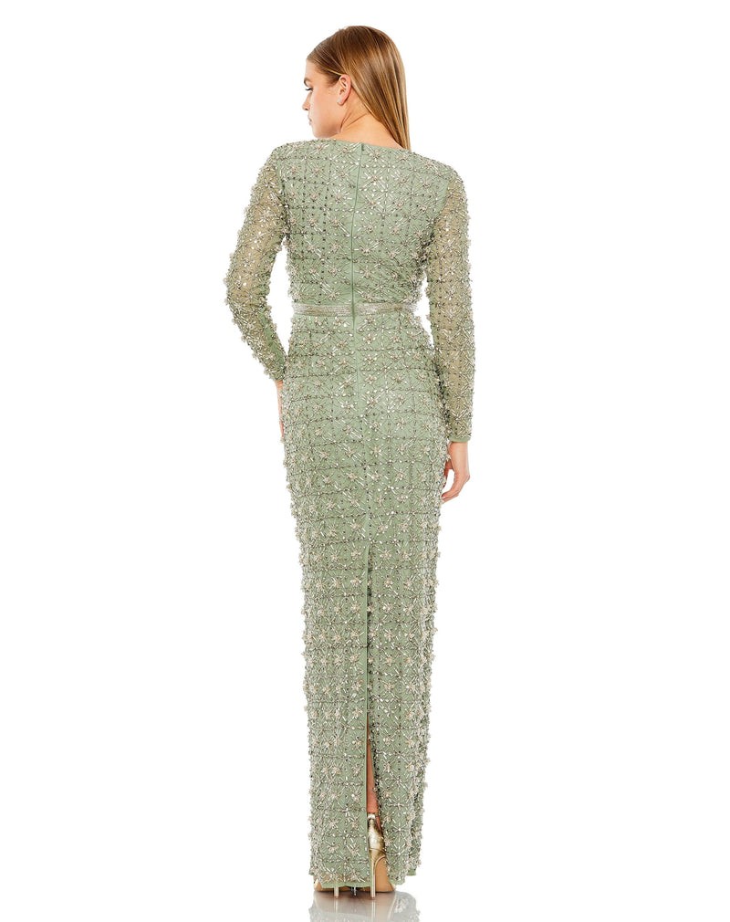 Mac Duggal 93827-Jade-BK