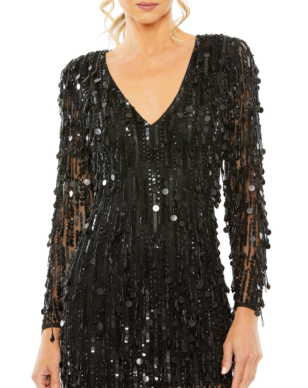 Mac Duggal 93850-Black-CL