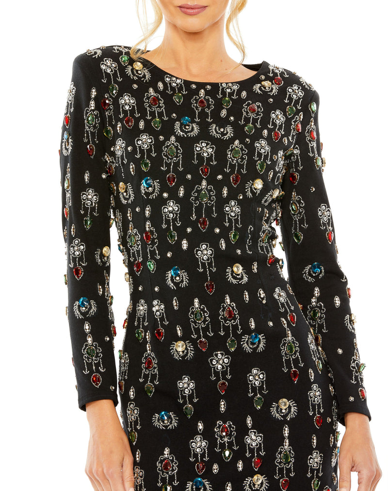 Mac Duggal 93854-BlackMulti-CL