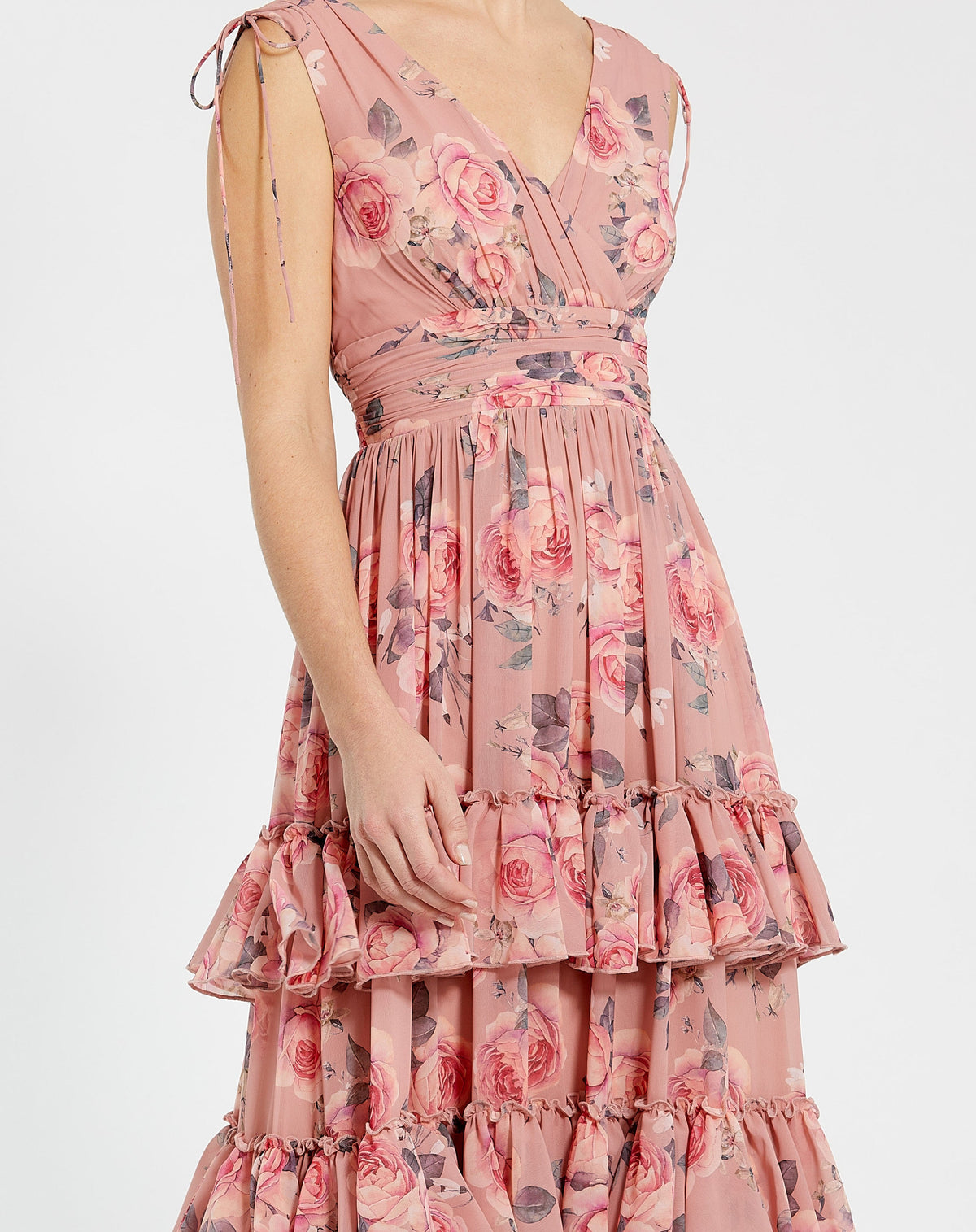 Mac Duggal 9386-PinkMulti-CL