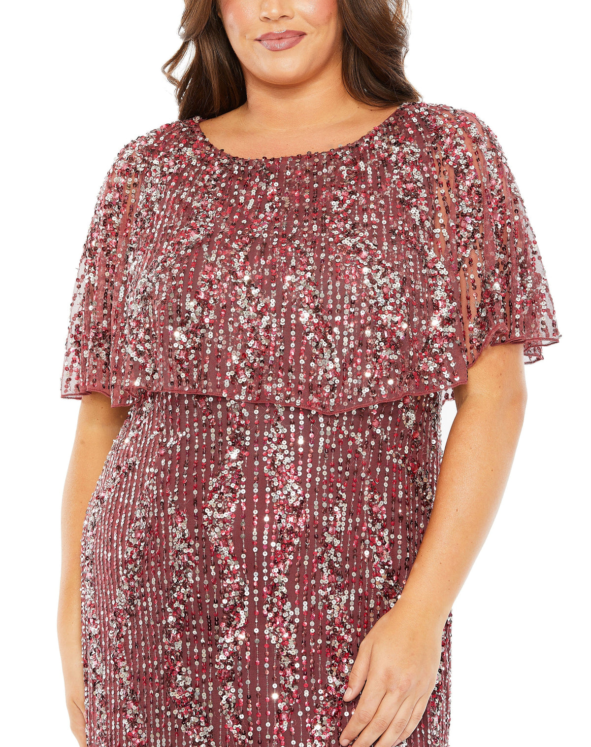 Mac Duggal 93867-Mulberry-CL