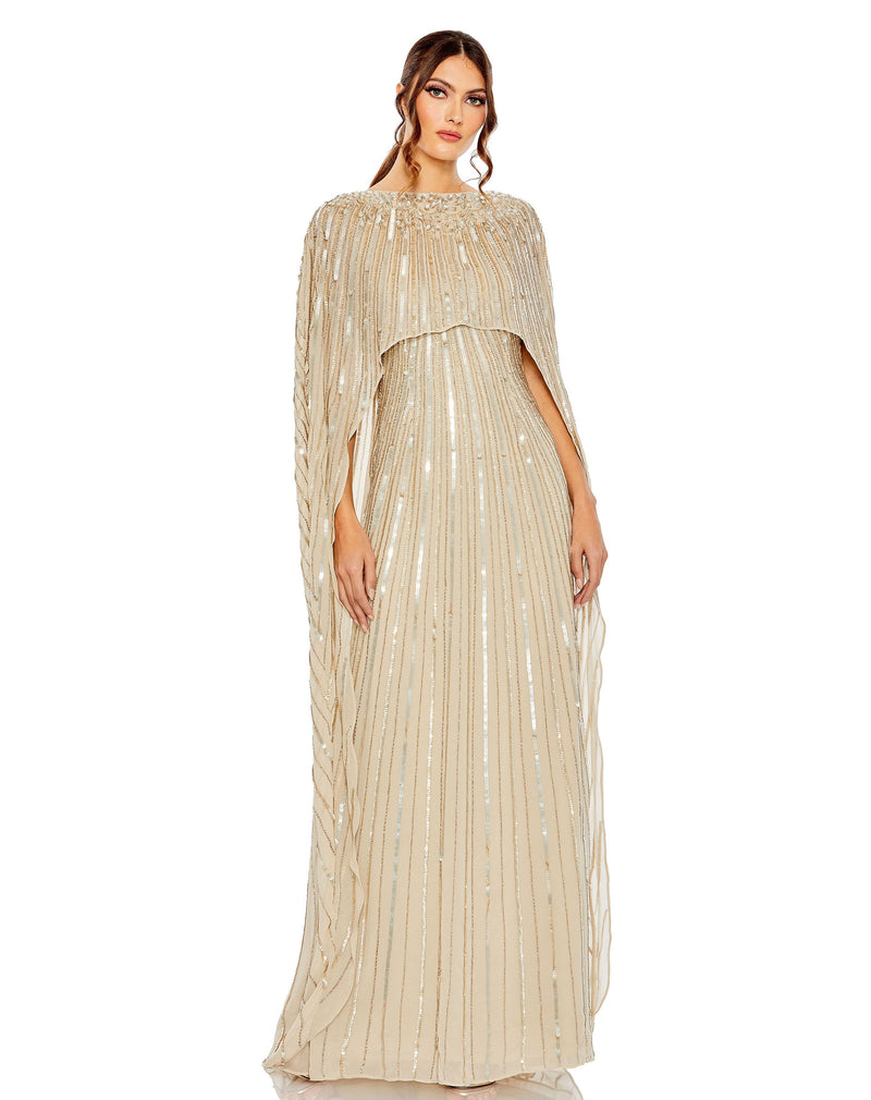 Mac Duggal 93869-Champagne-AB