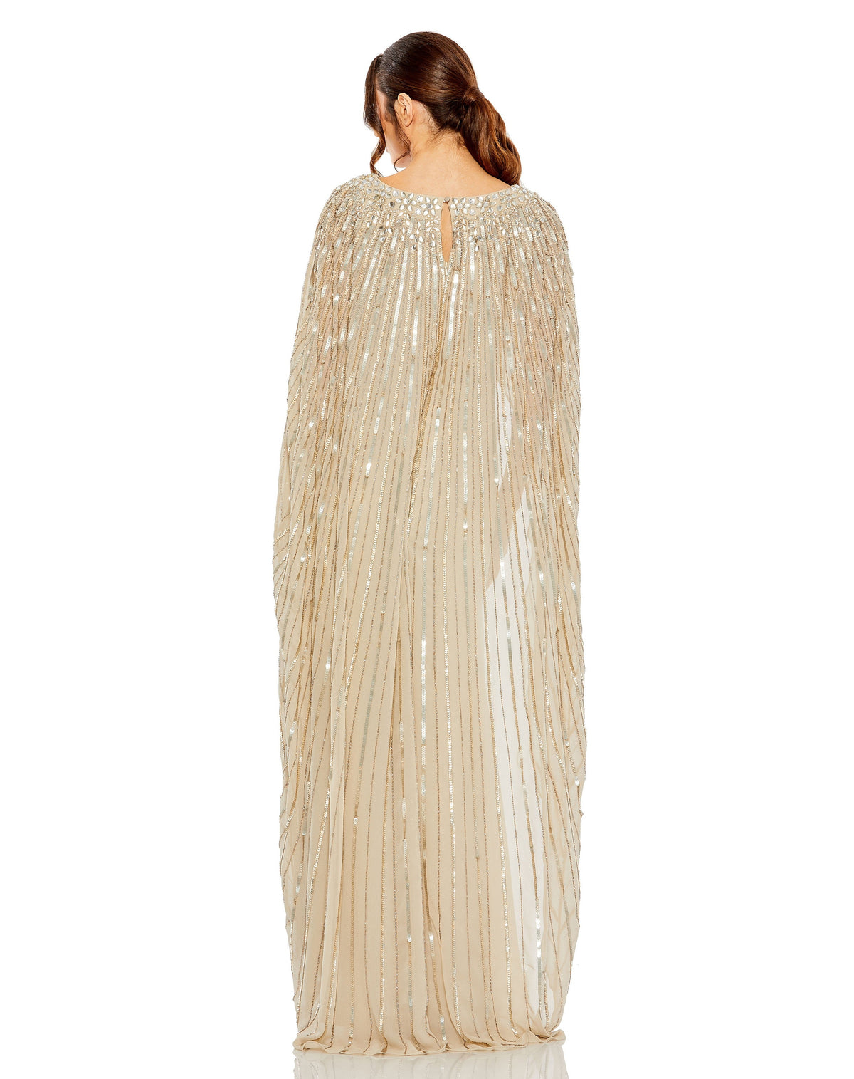 Mac Duggal 93869-Champagne-BK