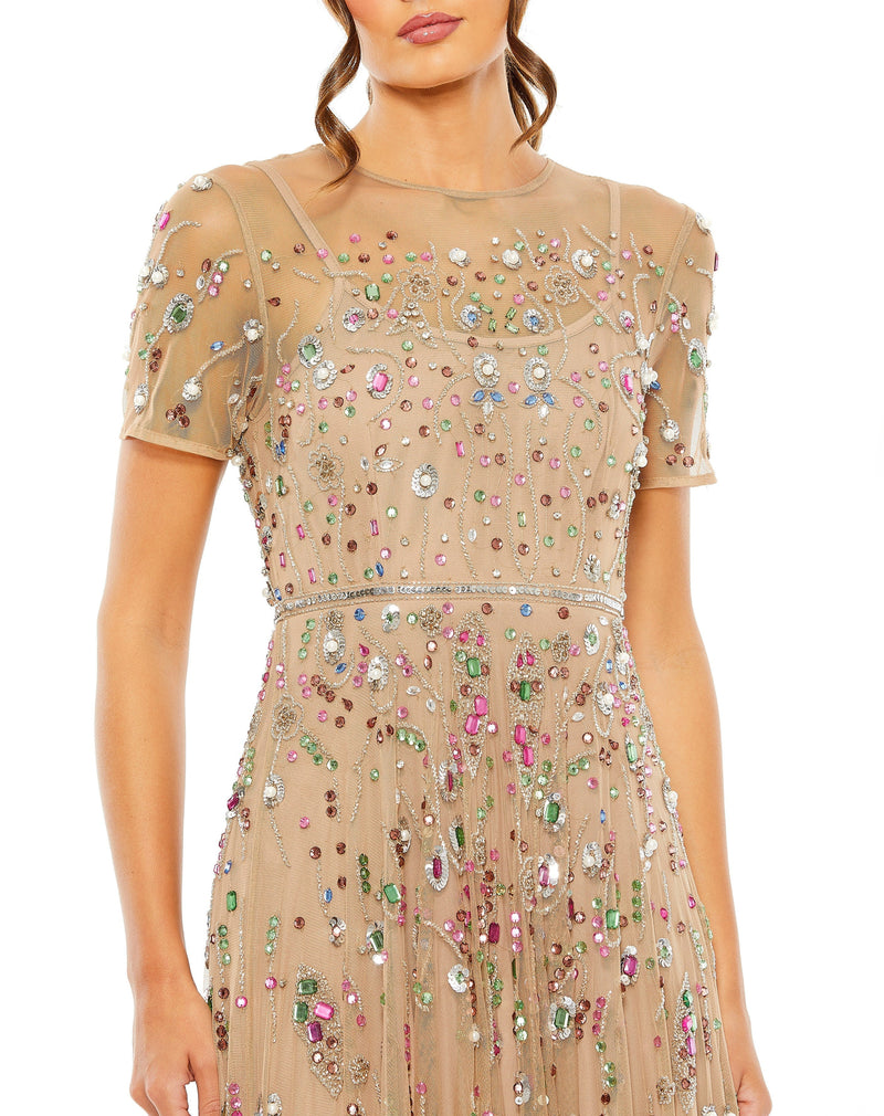 Mac Duggal 93924-AntiqueGold-CL