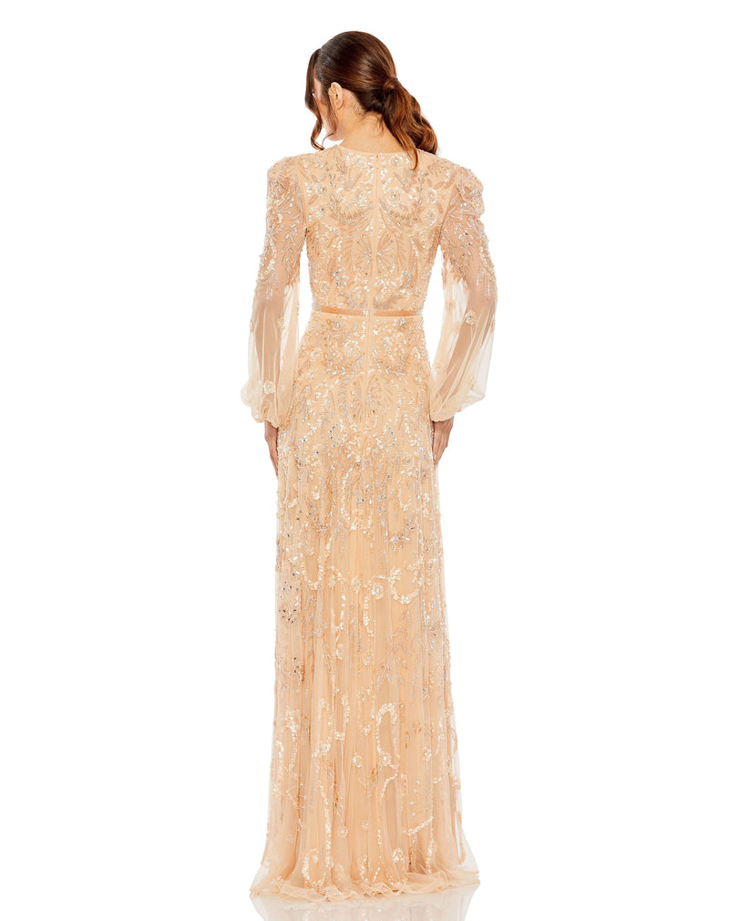 Mac Duggal 93930-Champagne-BK