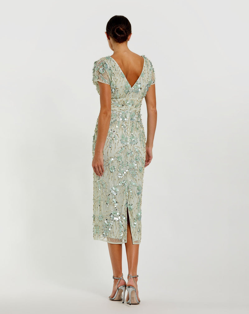Mac Duggal 94150-Sage-BK