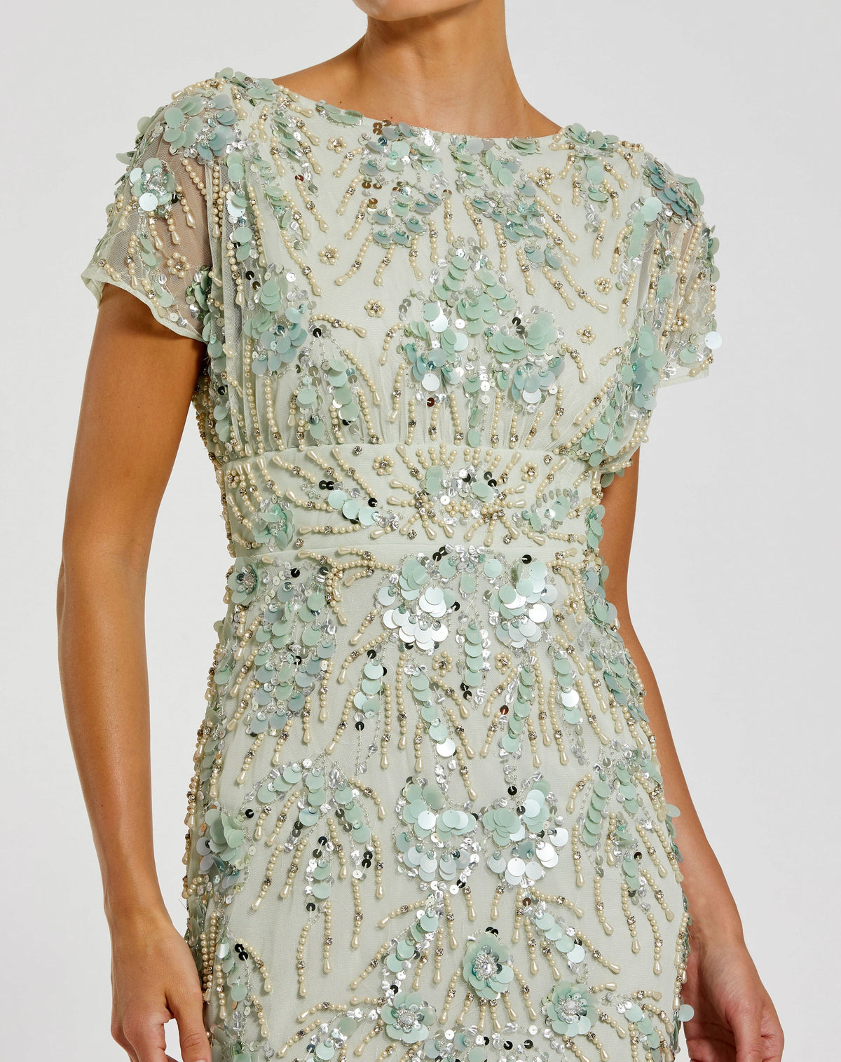 Mac Duggal 94150-Sage-CL