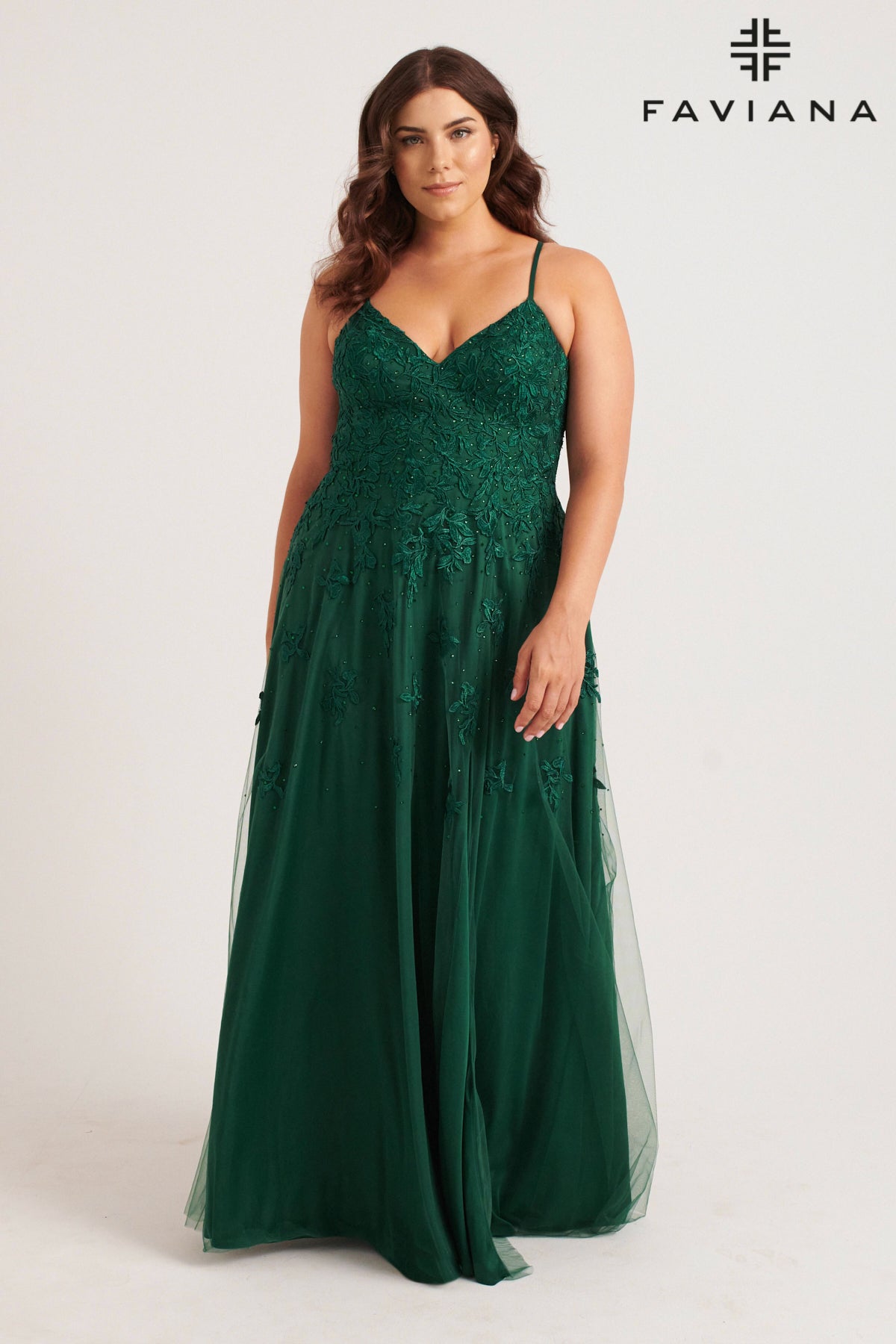 Faviana 9552_FOREST_GREEN_ALT