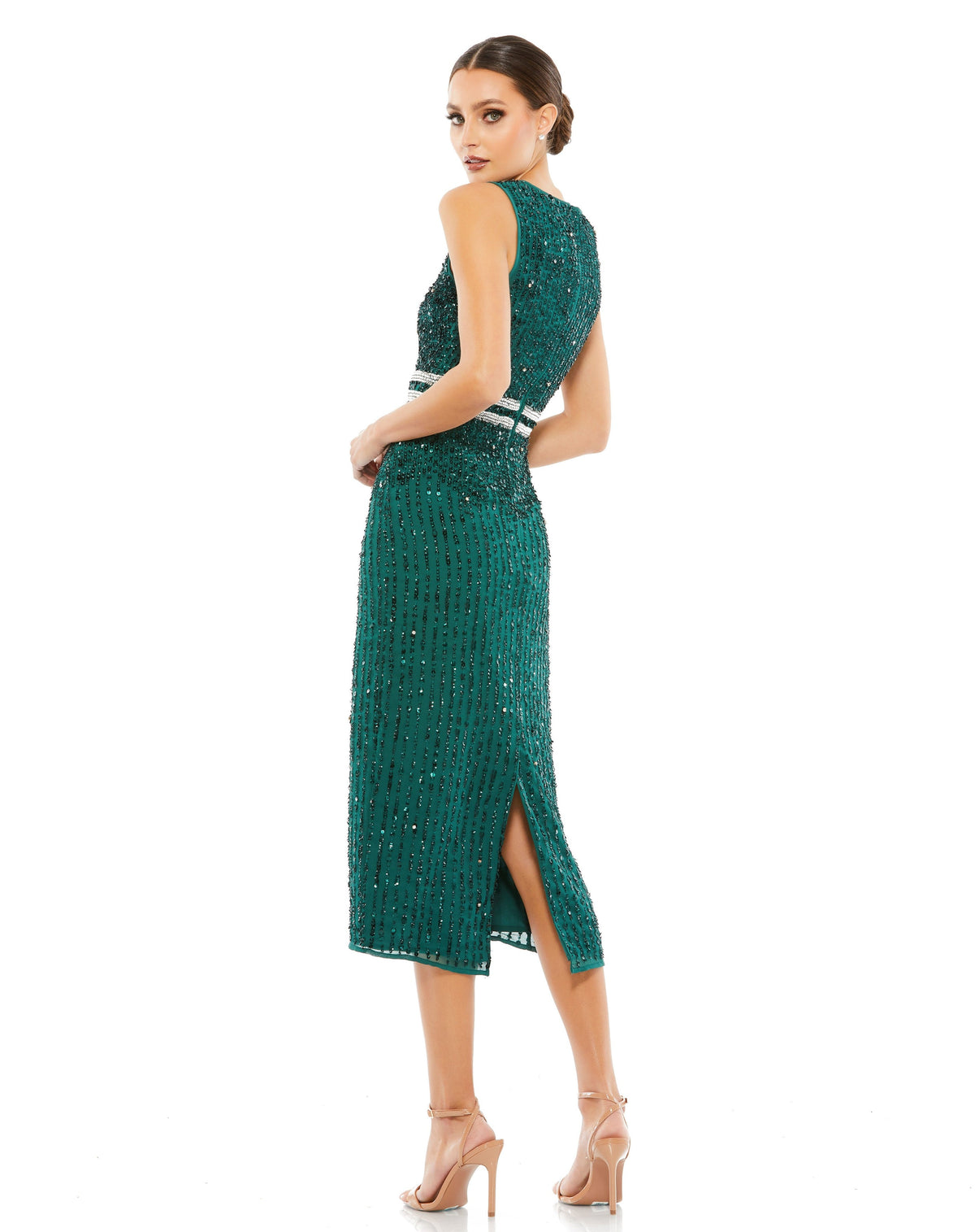 Mac Duggal A10509-DeepEmerald-BK