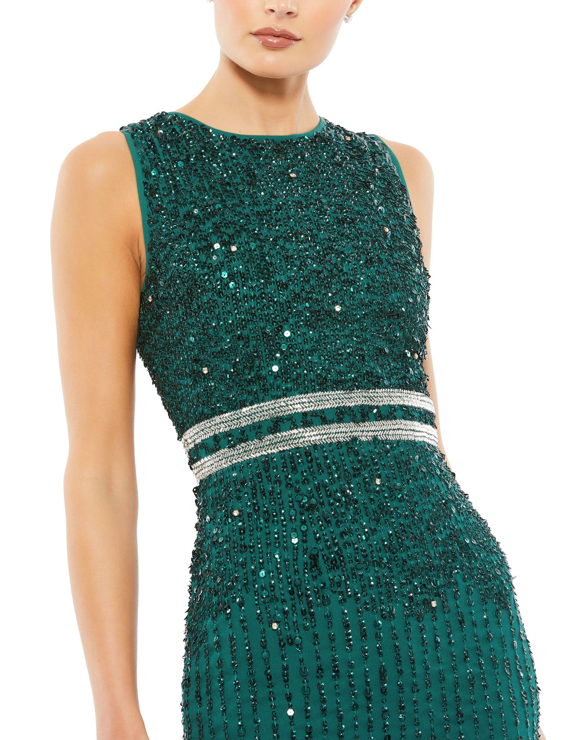 Mac Duggal A10509-DeepEmerald-CL