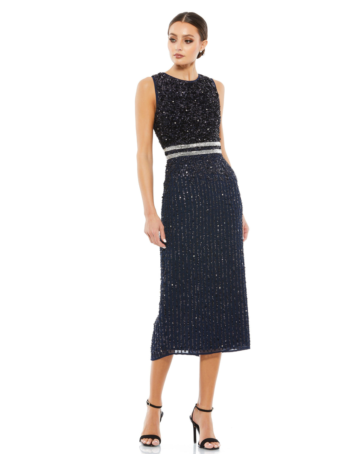 Mac Duggal A10509-Navy-AB