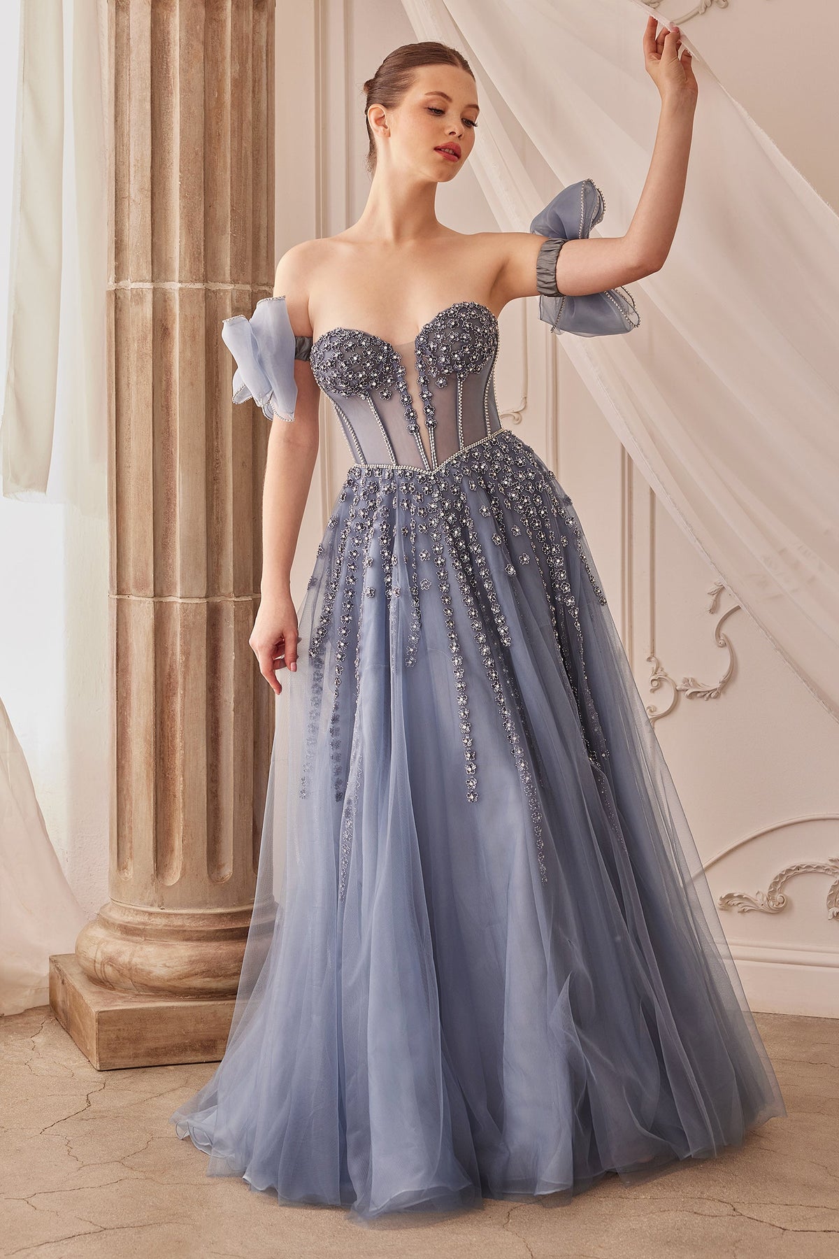 Andrea & Leo Couture A1338_midnightblue_1