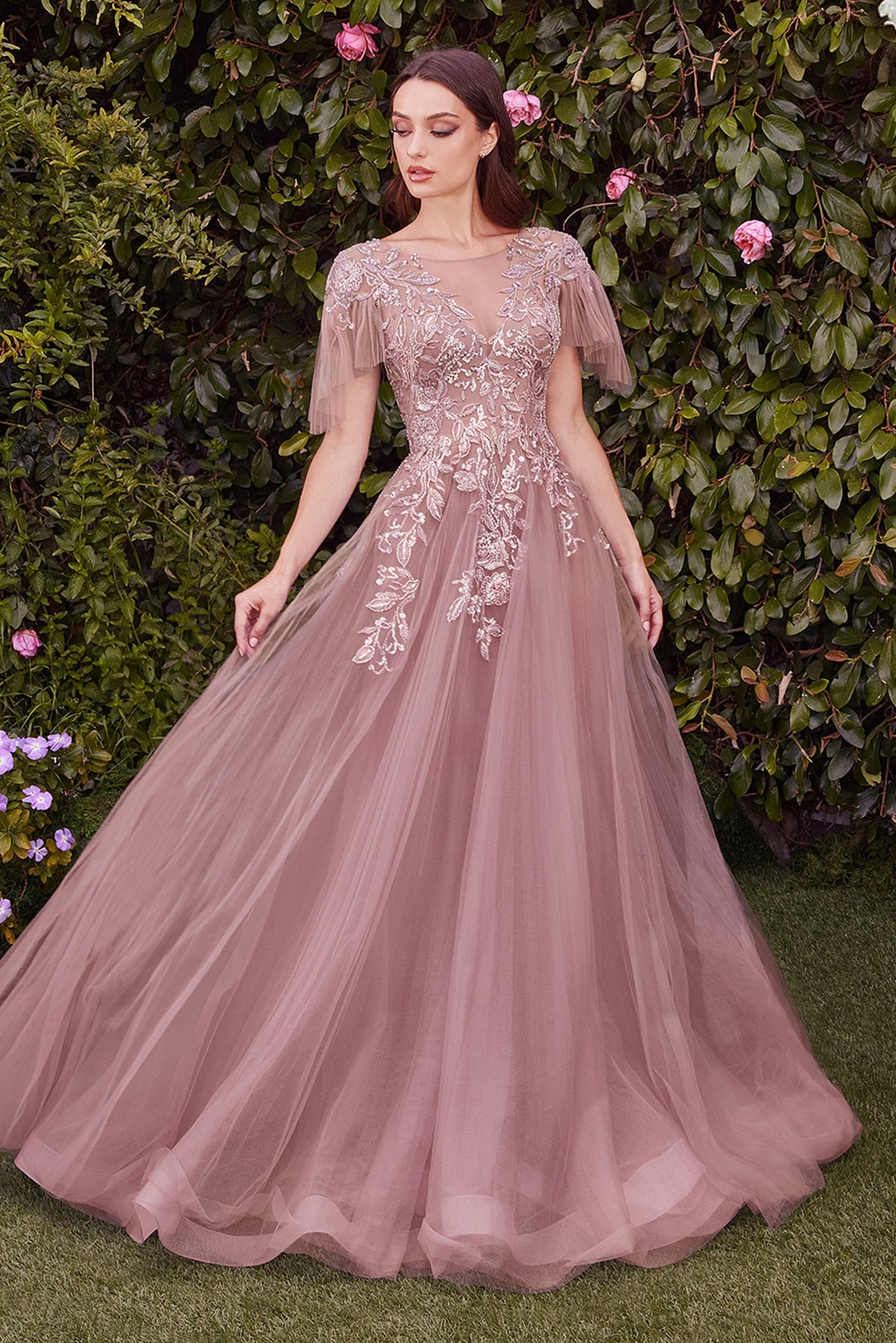 Andrea & Leo Couture A1351_mauve
