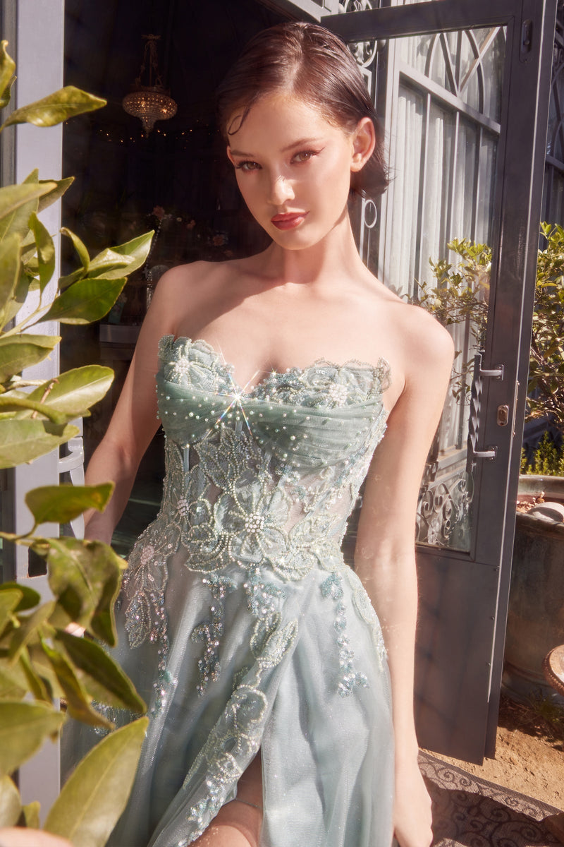 Andrea & Leo Couture A1378_SAGE_1