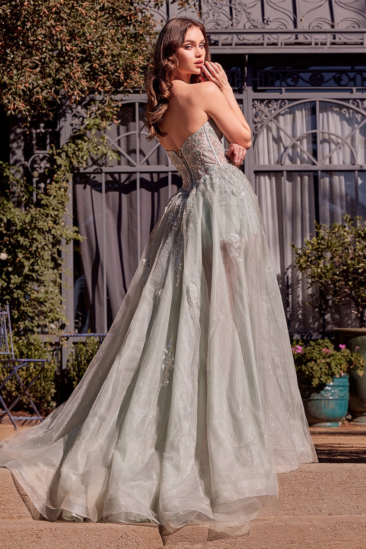 Andrea & Leo Couture A1381_SAGE_back