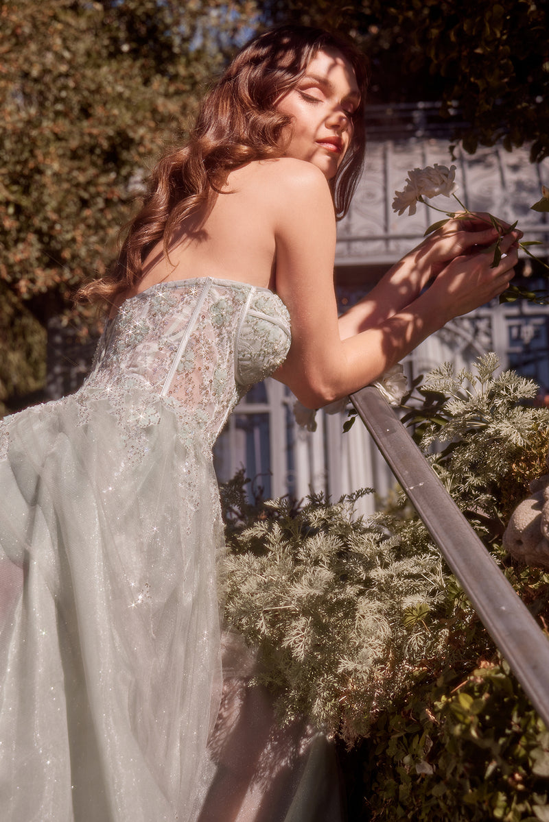 Andrea & Leo Couture A1381_SAGE