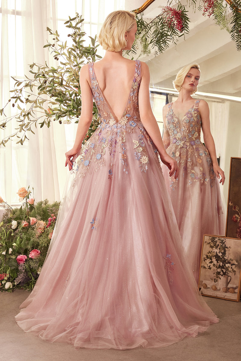Andrea & Leo Couture A1394_MAUVE_back