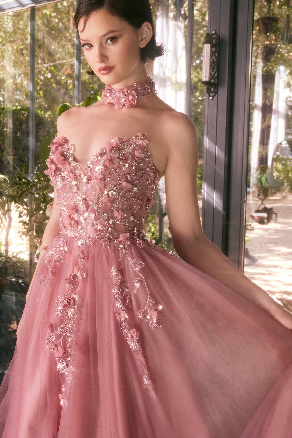 Andrea & Leo Couture A1399_DARK--SAGE_DUSTY--ROSE_1