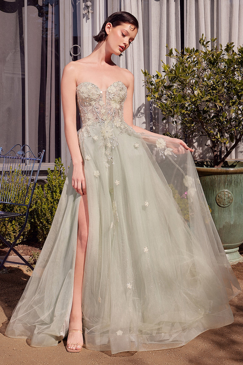 Andrea & Leo Couture A1418_SAGE