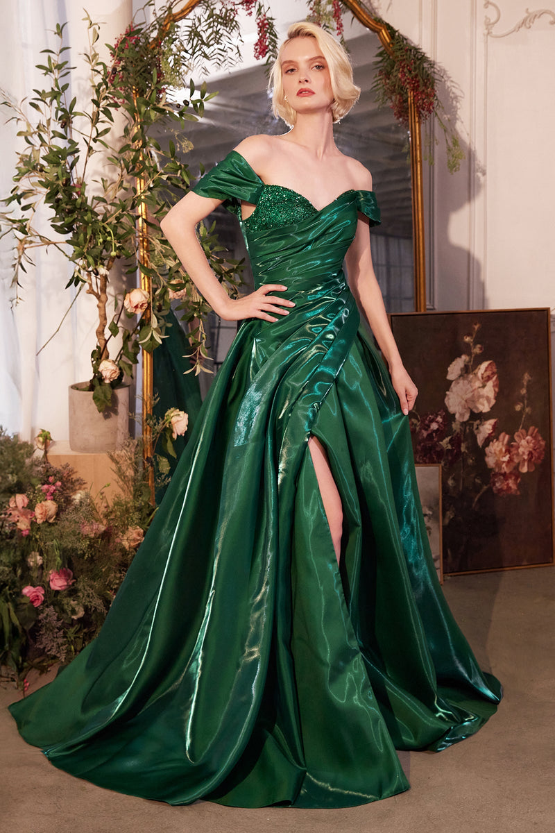 Andrea & Leo Couture A1424_EMERALD_front