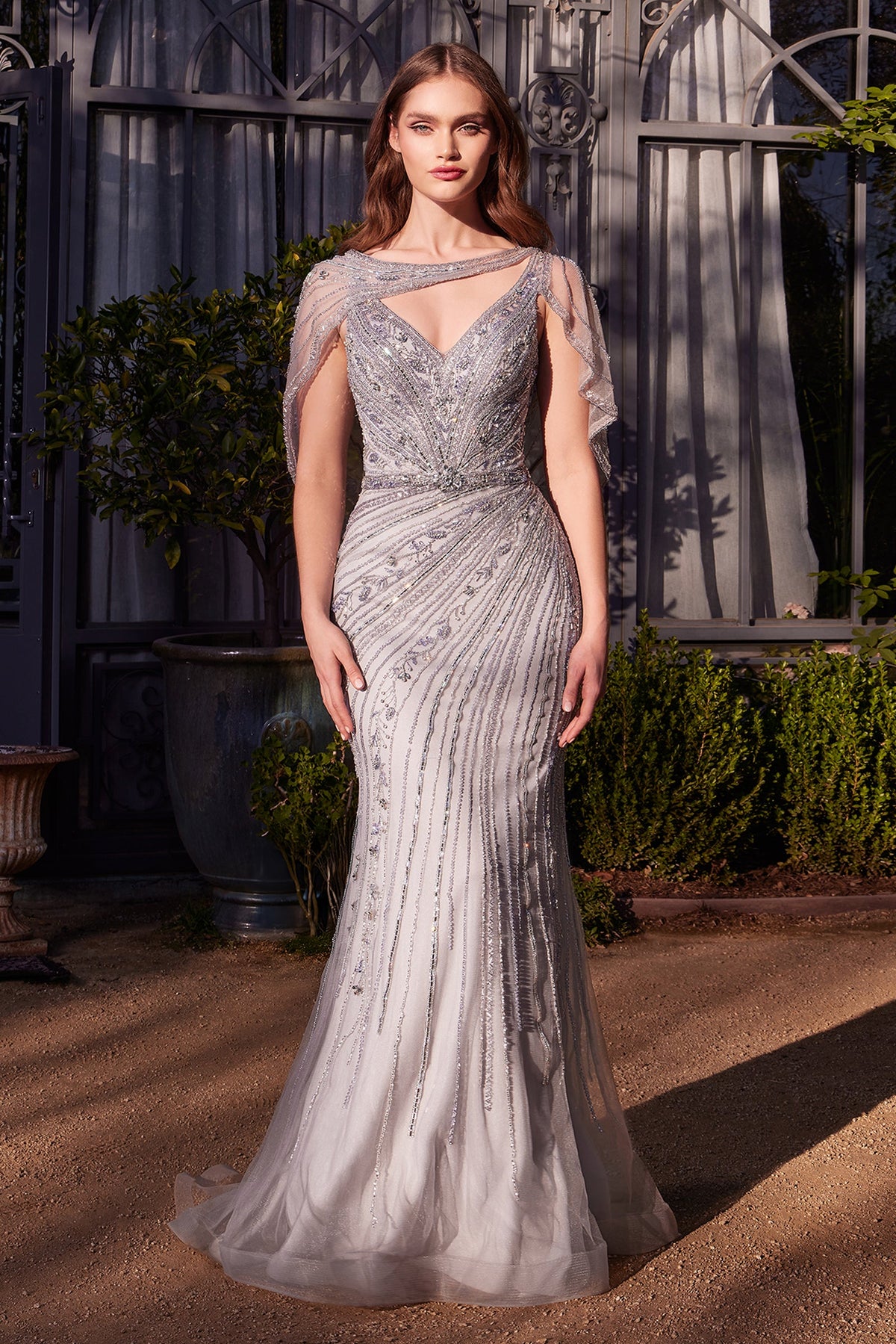 Andrea & Leo Couture A1443_SILVER_front