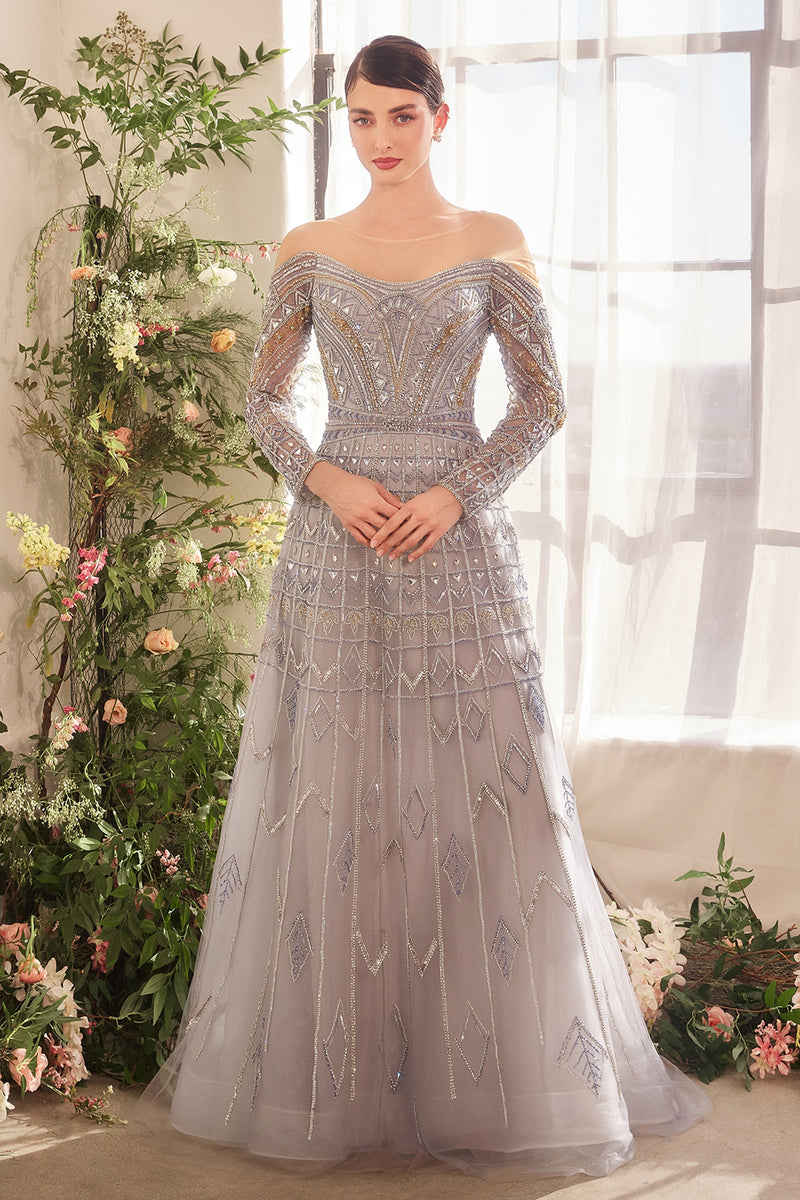 Andrea & Leo Couture A1445_SILVER_front