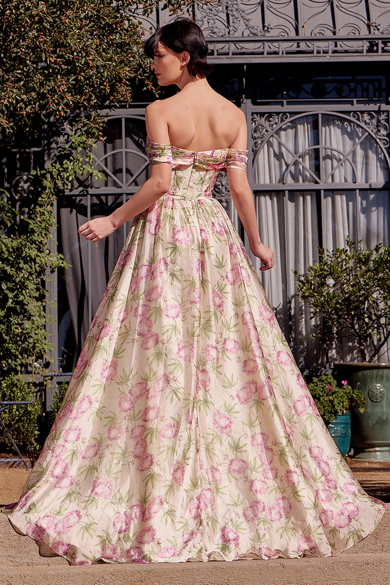 Andrea & Leo Couture A1466_PINK_back