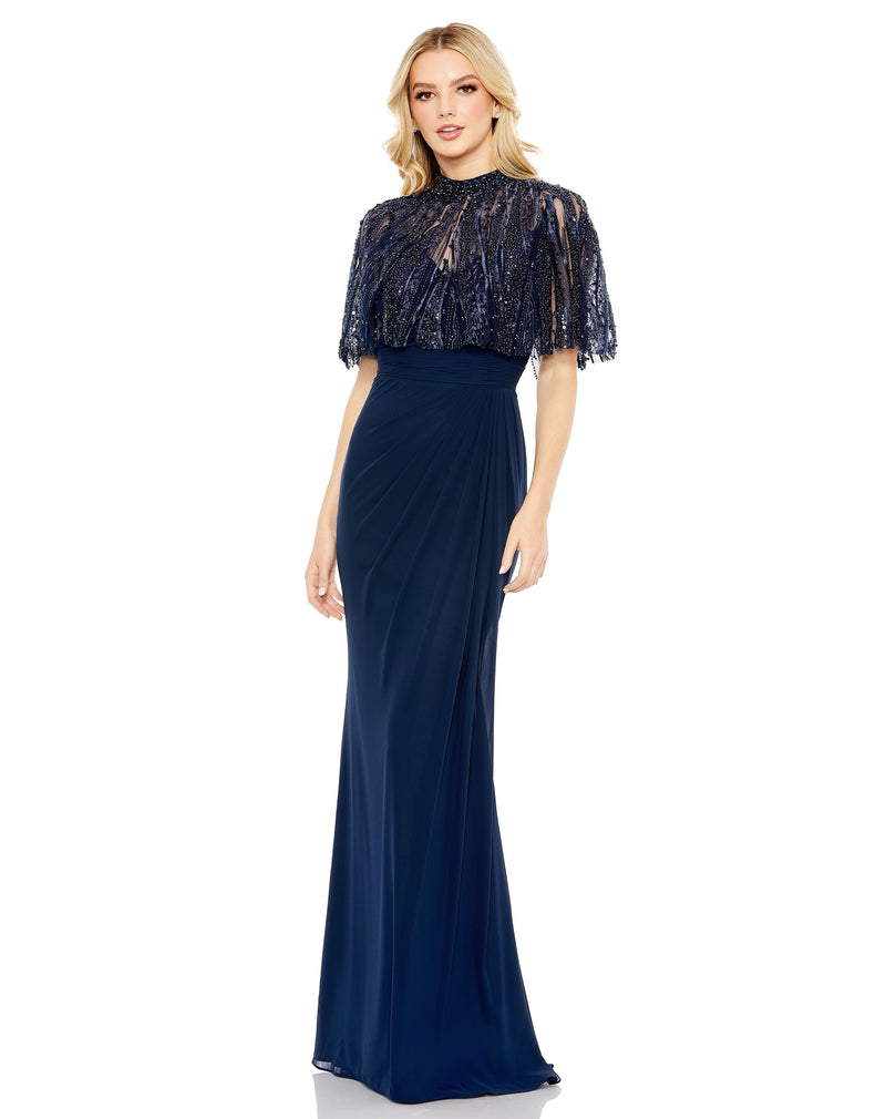 Mac Duggal A20467-Navy-AB