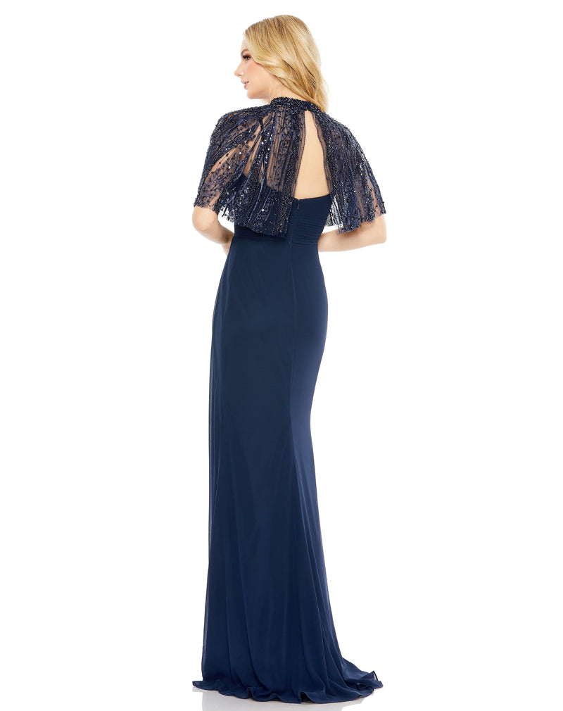 Mac Duggal A20467-Navy-BK