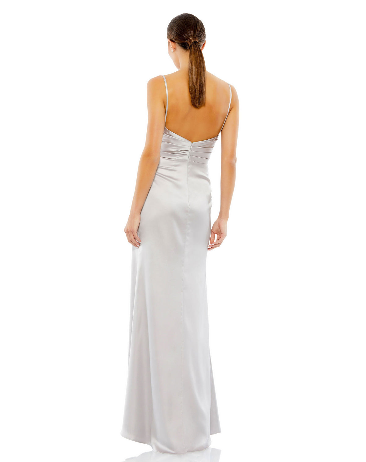 Mac Duggal A26585-Platinum-BK