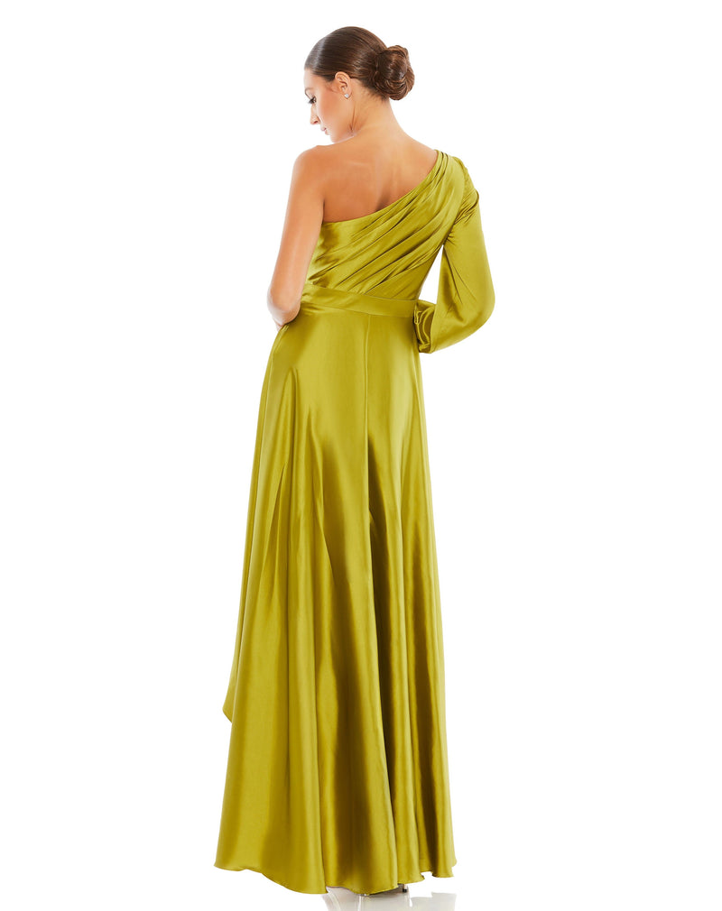 Mac Duggal A49141-Chartreuse-BK