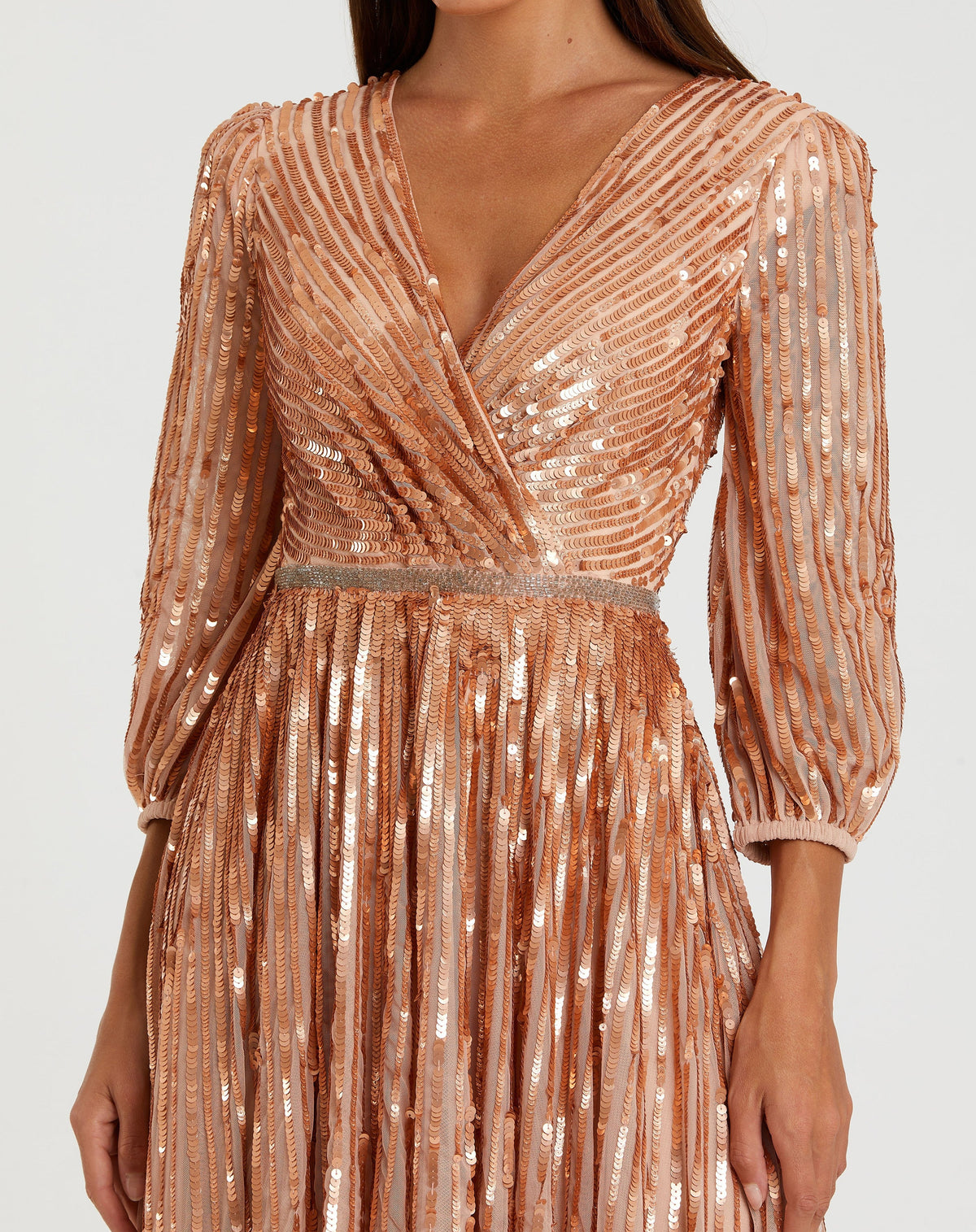 Mac Duggal A5509-Apricot-CL