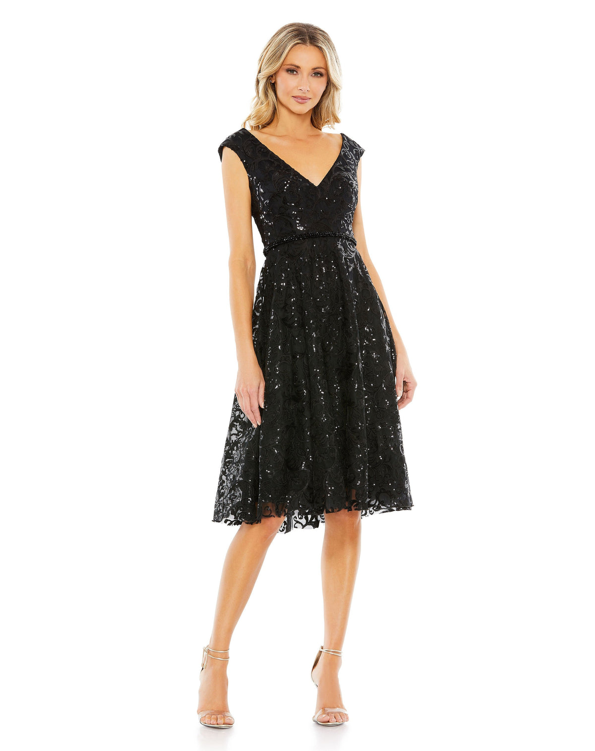 Mac Duggal A68012-Black-AB