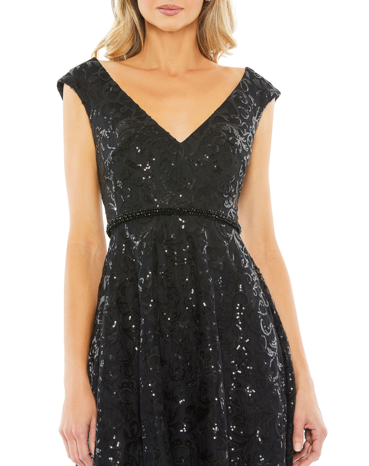 Mac Duggal A68012-Black-CL