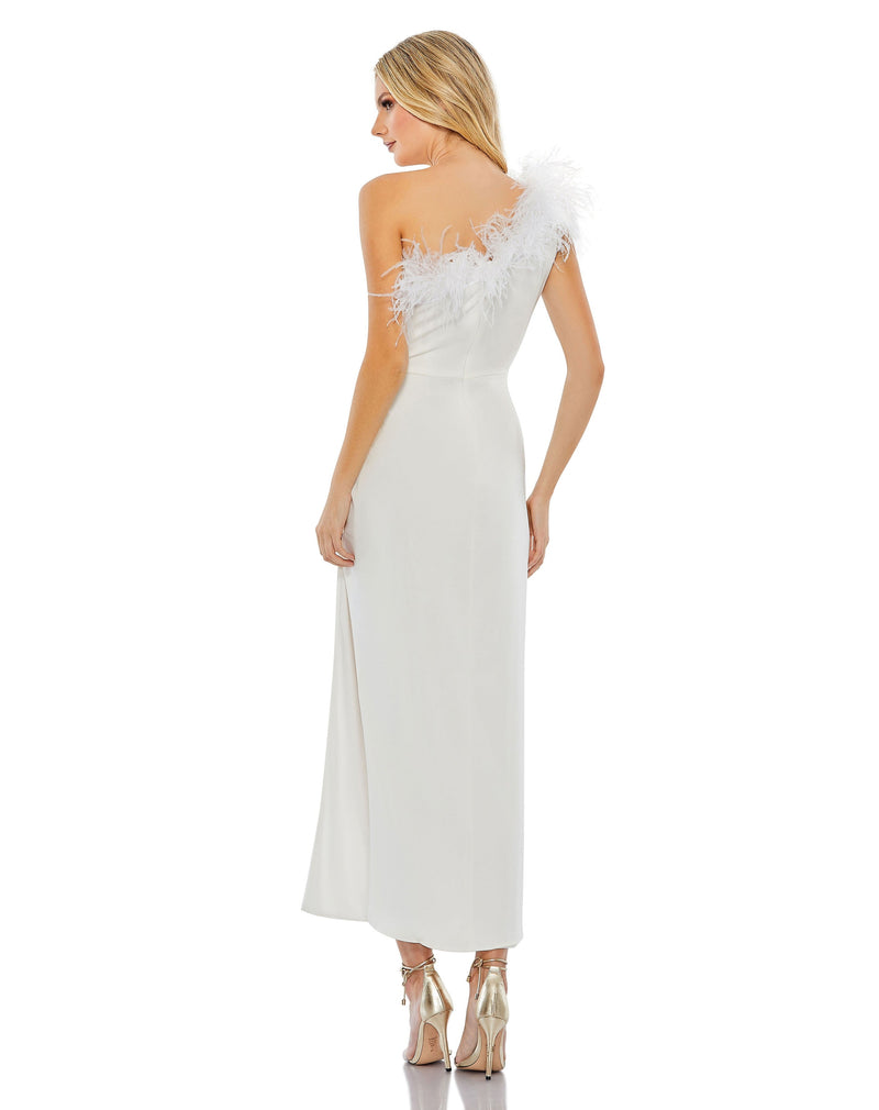 Mac Duggal A68147-White-BK