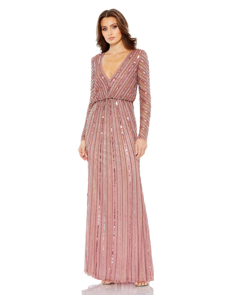 Mac Duggal A93647-Rosewood-AB
