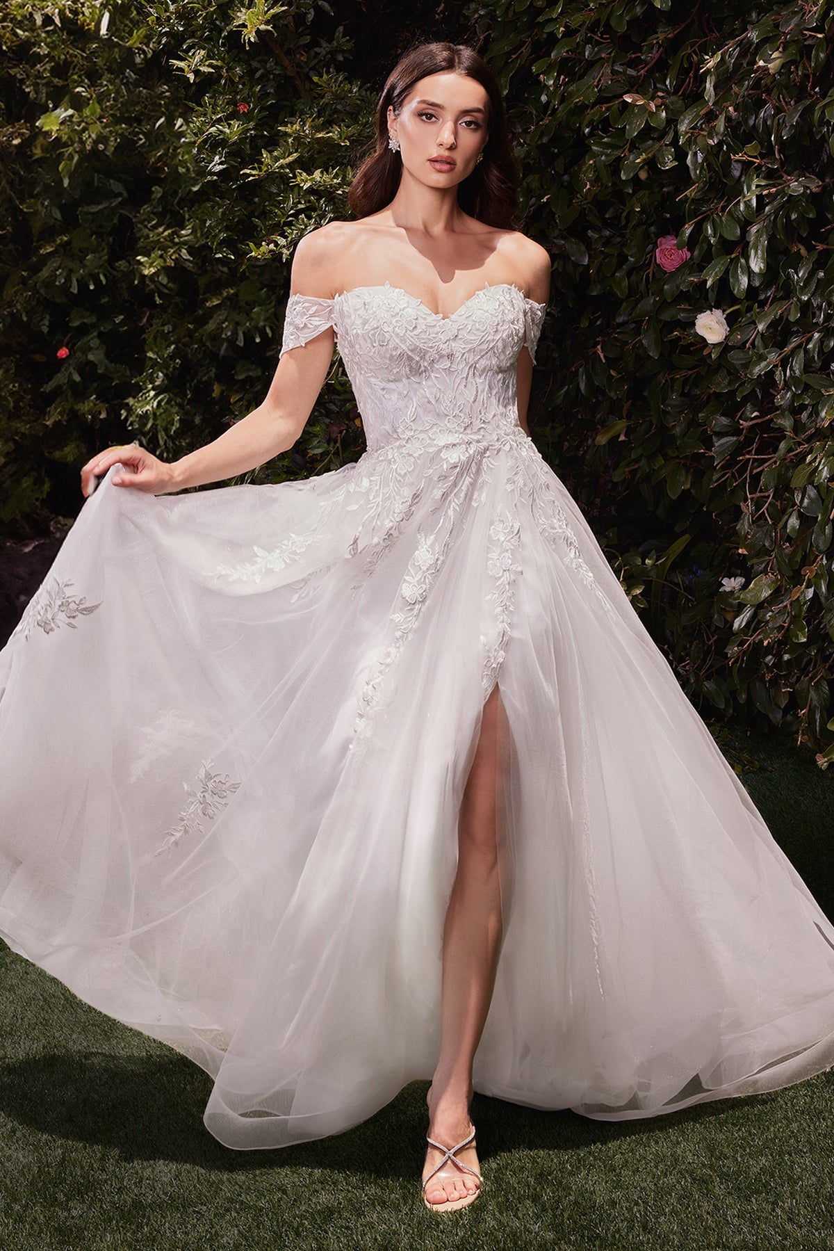 Ladivine by Cinderella Divine C159W_OFF_WHITE_FRONT