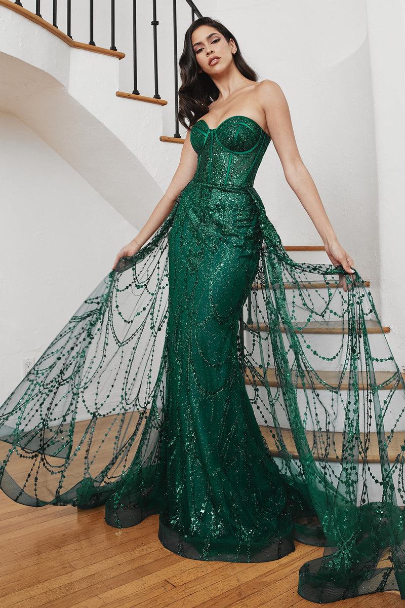 Ladivine by Cinderella Divine CB095_emerald_1