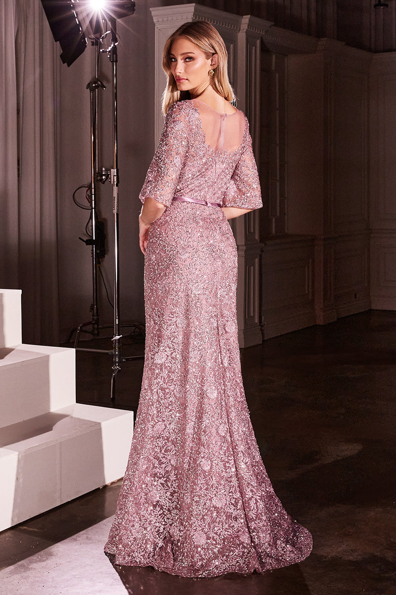 Ladivine by Cinderella Divine CB149_MAUVE_BACK