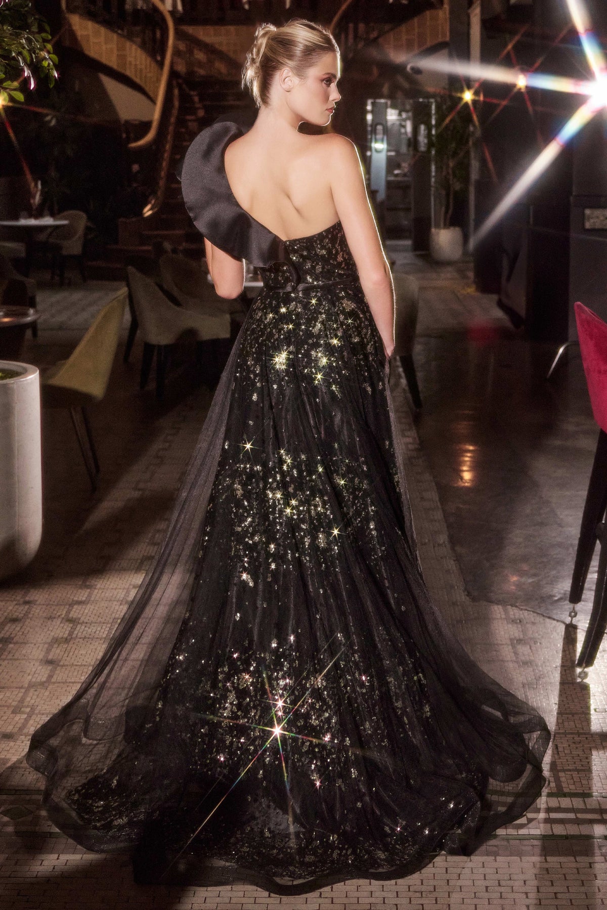 Ladivine by Cinderella Divine CB157_BLACK_BACK