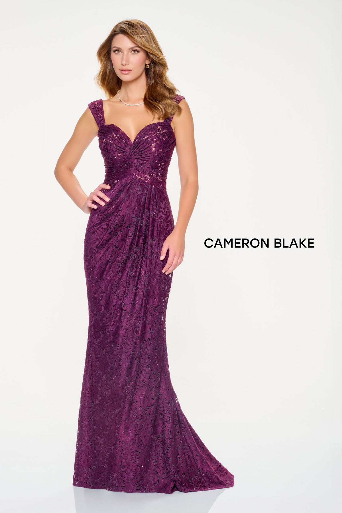 Cameron Blake CB210_AUBERGINE_FRONT