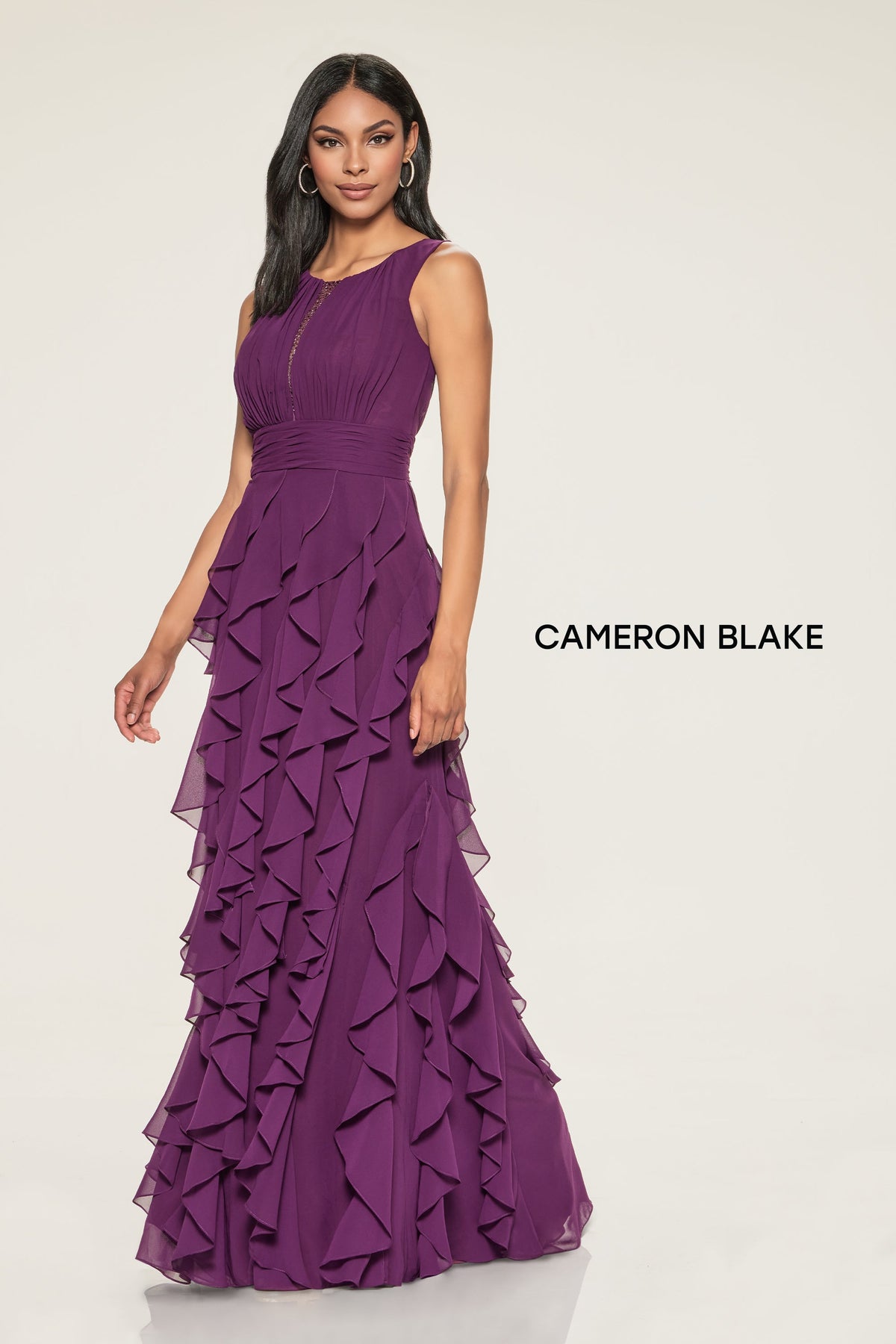 Cameron Blake CB213_AUBERGINE_FRONT