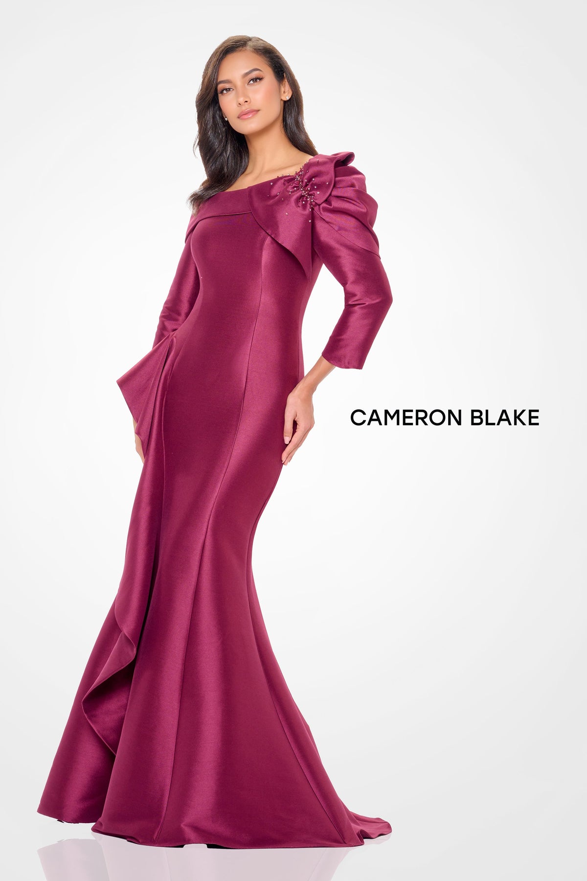 Cameron Blake CB3243_AUBERGINE_FRONT